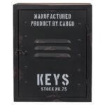 Κλειδοθήκη ‘Cargo’ 8 Θέσεων Μαύρο Μέταλλο 23x9x30cm - 1 τεμ. - Image 2