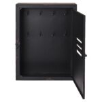 Κλειδοθήκη ‘Cargo’ 8 Θέσεων Μαύρο Μέταλλο 23x9x30cm - 1 τεμ. - Image 3