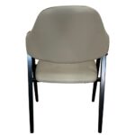 Καρέκλα Τραπεζαρίας ArteLibre SOLANA Cappuccino/Μαύρο PU/Μέταλλο 51x51x81cm - 1 τεμ. - Image 4