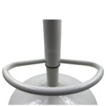 Σκαμπό Bar ArteLibre QUERIDA Λευκό PP/Μέταλλο 44x45x58/81-79/102cm - 1 τεμ. - Image 8