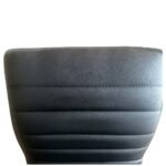 Σκαμπό Bar ArteLibre ENCANTA Μαύρο/Χρώμιο PU/Μέταλλο 41x50x59/94-80/115cm - 1 τεμ. - Image 7