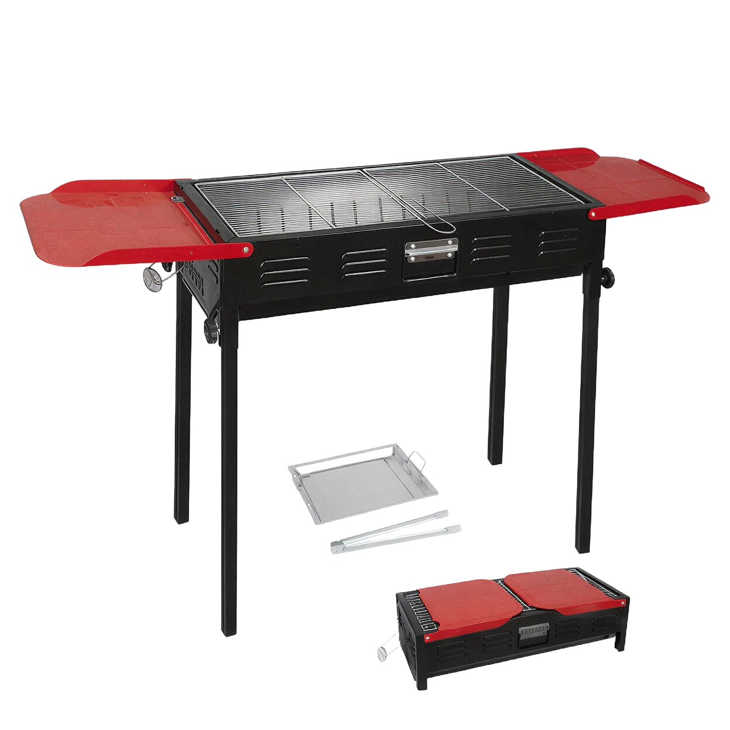 14660097 Φορητή Ψησταριά BBQ ArteLibre FIRELITE Μέταλλο 30.5x118x58-70cm - 1 τεμ. - Image 1