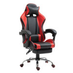 Καρέκλα Γραφείου ArteLibre Gaming BRAY Κόκκινο/Μαύρο PVC 67x50x120-127cm - 1 τεμ.