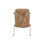 Καρέκλα Κήπου ArteLibre TINKISSO Λευκό/Φυσικό Αλουμίνιο/Rattan 45x63x82cm - 1 τεμ. - Image 9