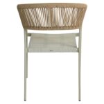 Πολυθρόνα Κήπου ArteLibre FIJI Μπεζ/Φυσικό Αλουμίνιο/Rattan 56x60x78cm - 1 τεμ. - Image 5