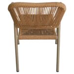 Πολυθρόνα Κήπου ArteLibre MOOREA Μπεζ/Φυσικό Αλουμίνιο/Rattan 58x56x79cm - 1 τεμ. - Image 5