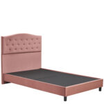 Κρεβάτι Ημίδιπλο ArteLibre JUNIPER Σάπιο Μήλο Ύφασμα 209x132x125cm (Στρώμα 120x200cm) - 1 τεμ. - Image 3