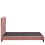 Κρεβάτι Ημίδιπλο ArteLibre JUNIPER Σάπιο Μήλο Ύφασμα 209x132x125cm (Στρώμα 120x200cm) - 1 τεμ. - Image 4