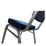 Καρέκλα Catering ArteLibre AUREVIA Μπλε/Ασημί Ύφασμα/Μέταλλο 57x40x93cm - 1 τεμ. - Image 6