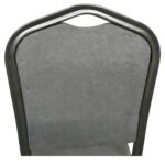 Καρέκλα Catering ArteLibre AUREVIA Γκρι/Ασημί Ύφασμα/Μέταλλο 57x40x93cm - 1 τεμ. - Image 5