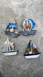Διακοσμητικό Souvenir Καραβάκι - Σετ 12 τεμάχια - L2025-2 - 125571 - Image 2