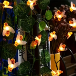 Ηλιακή γιρλάντα φωτισμού LED - Μέλισσα - 5m+1m - 20D - 152806 - Warm White - Image 2