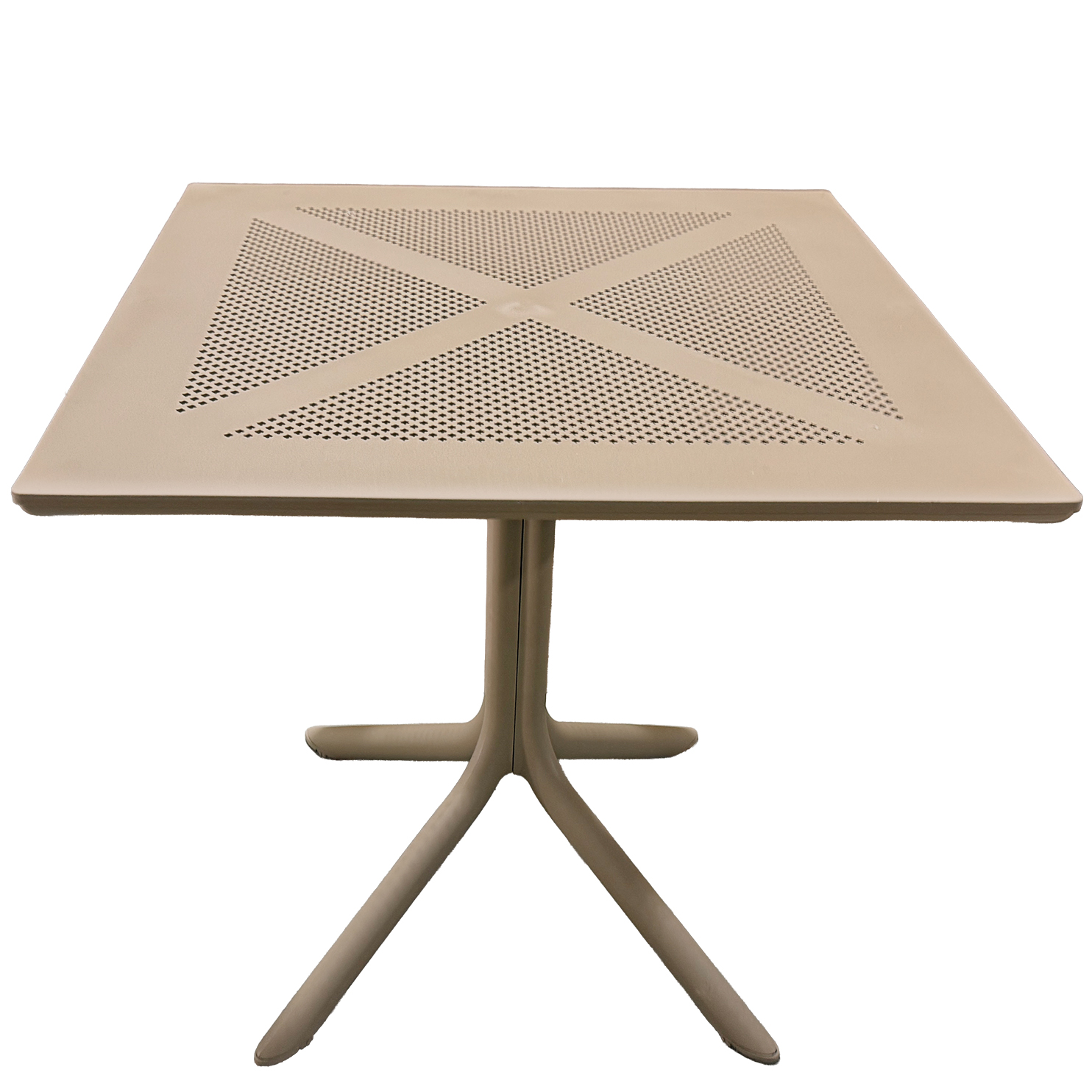 15300080 Τραπέζι Κήπου ArteLibre SIREA Cappuccino PP 80x80x75cm - 1 τεμ. - Image 1