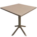 Τραπέζι Κήπου ArteLibre NAIDA Cappuccino PP 60x60x75cm - 1 τεμ.