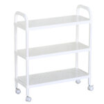 Ραφιέρα ArteLibre VIALA Με 3 Ράφια Λευκό Πλαστικό 51.5x20.6x60.9cm - 1 τεμ. - Image 2