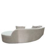 Καναπές MONTARO ArteLibre Γκρι Ανοιχτό Ύφασμα 140x105x65cm/206x124x68cm - 1 τεμ. - Image 8