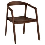 Καρέκλα Επαγγελματική ArteLibre SCHUMET RAMUS Καρυδί/Rubberwood Ξύλο 56x56x78cm - 1 τεμ.
