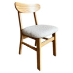 Καρέκλα Επαγγελματική ArteLibre ROBUR Φυσικό Ξύλο/PU 51x49x78cm - 1 τεμ.