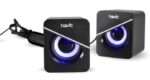 HAVIT SK717  ΗΧΕΙΑ DESKTOP 2.0, USB 2.0, ΜΕ LED - Image 2