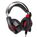 HOCO W102 ΑΚΟΥΣΤΙΚΑ GAMING COOL TOUR, ΜΑΥΡΟ-KOKKINO - Image 3