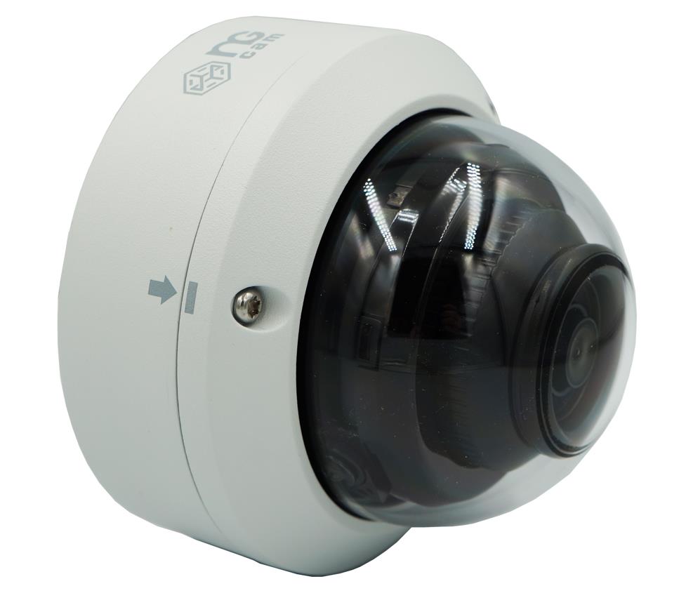 16616 NG IP CAMERA, VANDAL PROOF DOME, 1080p, 2.8mm, POE, SD CARD - Image 1