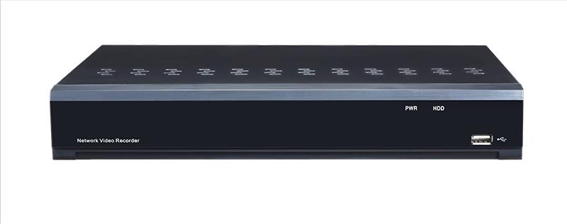 16626 NG H.265 NVR ΚΑΤΑΓΡΑΦΙΚΟ, 8CH, 1HDD SLOT, CASE, POE - Image 1