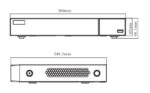 TVT 3104 H.265, 4CH ΚΑΤΑΓΡΑΦΙΚΟ NVR, 1 HDD SLOT - Image 3