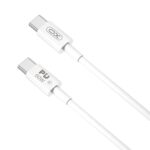 XO NB-Q190A, ΚΑΛΩΔΙΟ ΦΟΡΤΙΣΗΣ, 60W, TYPE-C ΣΕ TYPE-C, 1m