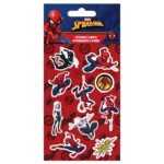 Αυτοκόλλητα σετ 5 Φύλλων Spiderman 12x8cm Spiderman 000508434 - 10 τεμ.