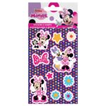 Αυτοκόλλητα σετ 5 Φύλλων Minnie 12x8cm Disney 000563888 - 10 τεμ.
