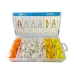 Σετ συνδετήρες αυτοκινήτου 6 τύπων - 1806202 - 270pcs - 180978