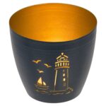 Ρεσώ Μαύρο Μέταλλο 10x10x9cm Σε 2 Σχέδια - 1 τεμ. - Image 5