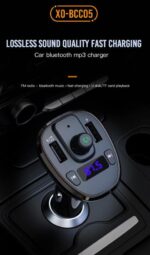 XO BCC05 FM TRANSMITTER ME BLUETOOTH 3A - Image 4