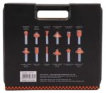 Σετ φρέζες ξύλου για ρούτερ - 12pcs - Φ6mm - Finder - 197747 - Image 3