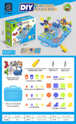 Σετ κατασκευών DIY με εργαλεία - 183pcs - 9958A - 917492 - Image 2