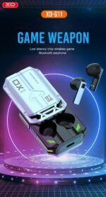 XO G11 ΑΚΟΥΣΤΙΚΑ HANDSFREE SWORD RAIN GAMING TWS, ΜΕΤΑΛΛΙΚΗ ΘΗΚΗ - Image 3