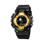 Ψηφιακό ρολόι χειρός - Skmei - 2035 - Black/Gold