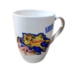 Σετ κεραμική κούπα Souvenir - 12pcs - Chalkidiki - 221202