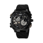 Ψηφιακό/αναλογικό ρολόι χειρός - Skmei - 2202 - Black