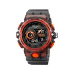 Ψηφιακό/αναλογικό ρολόι χειρός - Skmei - 2225 - Grey/Orange