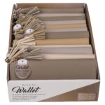 Πορτοφόλι Με Θήκη Με Φερμουάρ Δερματίνη 19x9.5cm Σε 4 Χρώματα - 1 τεμ. - Image 2