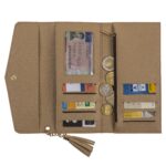 Πορτοφόλι Με Θήκη Με Φερμουάρ Δερματίνη 19x9.5cm Σε 4 Χρώματα - 1 τεμ. - Image 8