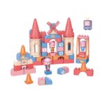Σετ κατασκευών DIY με τουβλάκια - Block Castle - 68pcs - JX6747 - 233044