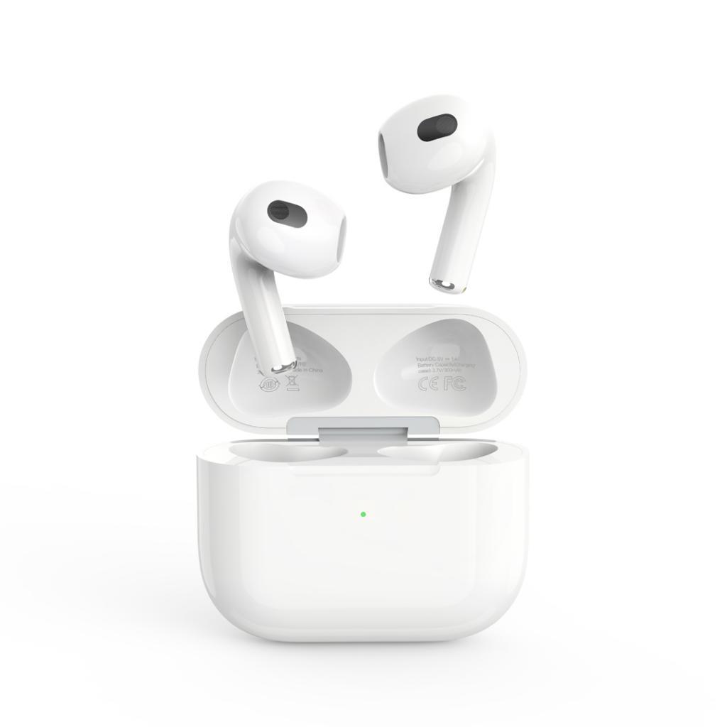 23713 XO Q4PODS BLUETOOTH HEADSET 4ΗΣ ΓΕΝΙΑΣ ΜΕ ΑΙΣΘΗΤΗΡΑ ΑΥΤΙΟΥ ΚΑΙ ΑΣΥΡΜΑΤΗ ΦΟΡΤΙΣΗ - Image 1