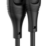 XO NB238 ZEUS ΚΑΛΩΔΙΟ ΦΟΡΤΙΣΗΣ ΣΙΛΙΚΟΝΗΣ TYPE-C, ΜΑΥΡΟ, 1Μ
