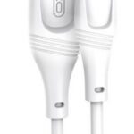 XO NB238 ZEUS ΚΑΛΩΔΙΟ ΦΟΡΤΙΣΗΣ ΣΙΛΙΚΟΝΗΣ LIGHTNING, ΛΕΥΚΟ, 3Μ