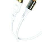 XO NB229 ΚΑΛΩΔΙΟ ΦΟΡΤΙΣΗΣ LIGHTNING, ΔΙΑΦΑΝΟ ΒΥΣΜΑ, ΛΕΥΚΟ