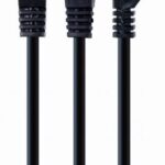 CABLEXPERT ΚΑΛΩΔΙΟ UTP CAT6 0.5m, ΜΑΥΡΟ