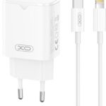 XO L131 ΦΟΡΤΙΣΤΗΣ PD30W, 1 ΘΥΡΑ, ΜΕ ΚΑΛΩΔΙΟ TYPE-C ΣΕ LIGHTNING, ΛΕΥΚΟ