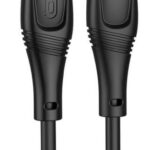 XO NB-Q239B ZEUS SERIES ΚΑΛΩΔΙΟ ΦΟΡΤΙΣΗΣ ΣΙΛΙΚΟΝΗΣ TYPE-C ΣΕ TYPE-C, 60W, ΜΑΥΡΟ